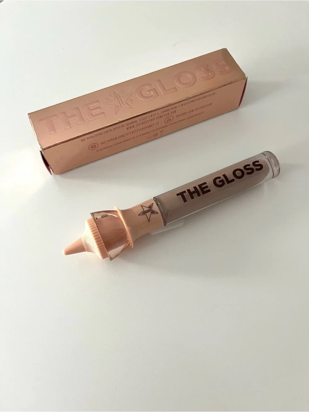 JEFFREE STAR The Gloss Lipgloss, Silk Rope Nude